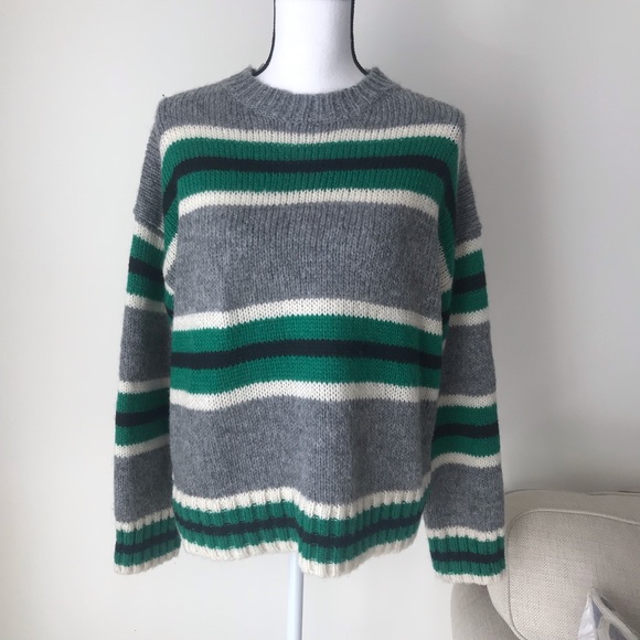 UO Oversized Striped Boyfriend Sweater - Picture 5 of 7